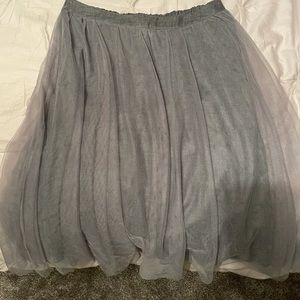 LC LAUREN CONRAD: tulle skirt